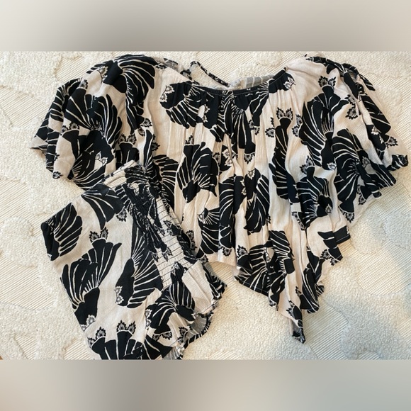 Free people merpati beachy two piece matching set - Picture 3 of 12